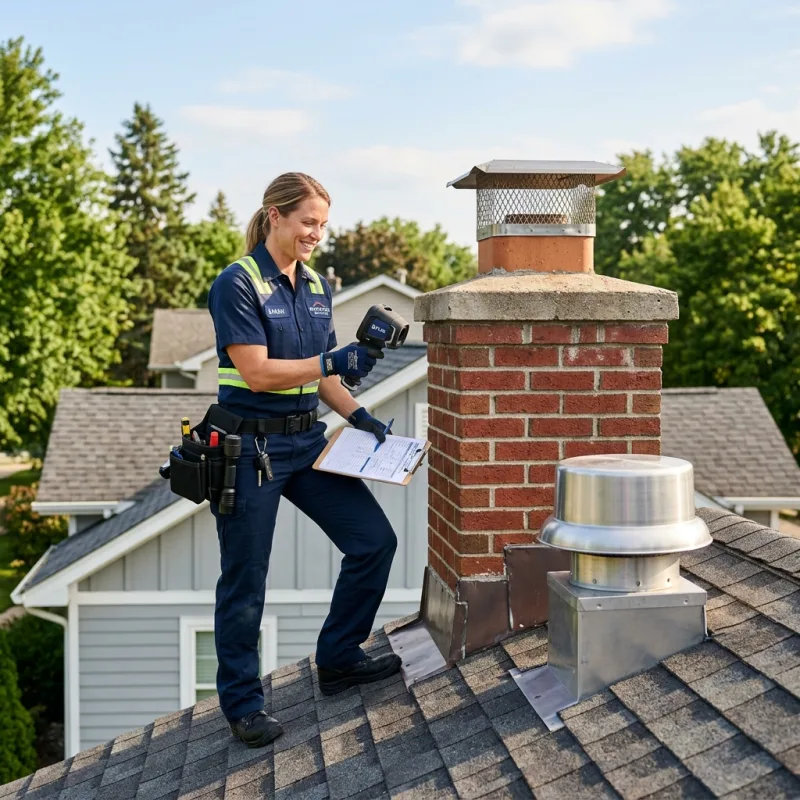 Technician inspecting a Wendouree Village roof cavity and ductwork for a dead bird